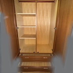 タンス クローゼット 大きめの画像