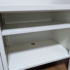 IKEA イケア　PSキャビネット 廃盤品　鍵付き　テレビ台　幅約118cmの画像