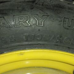 軽自動車用　テンパータイヤ＋ホイールの画像