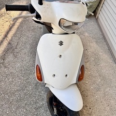 SUZUKI レッツ4 不動　レストアベース　FI　原付　スクーター　販売証明書なくしました…。の画像