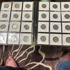 両替希望昭和〜平成途中までの500円玉と100円玉の画像