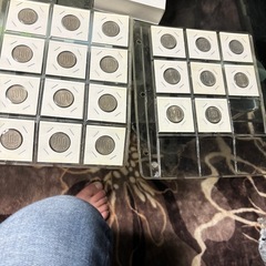 両替希望昭和〜平成途中までの500円玉と100円玉の画像