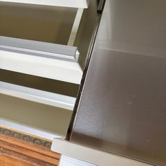 💥福岡市東区配送設置無料🌈 Pamouna パモウナ キッチンカウンター　食器棚　1200EL/SL キッチンボードの画像