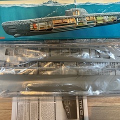 Revell U-Boot Type XXI インテリアキット 1/144 レベル ドイツ 潜水艦 ドイツ　Uボート プラモデル 模型の画像