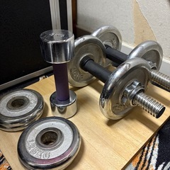 ダンベルセット 7kg 2本   3kg1本の画像
