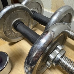 ダンベルセット 7kg 2本   3kg1本の画像