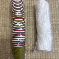 【新品】断熱紙コップ 6.5オンス　蓋付き 150個セットの画像