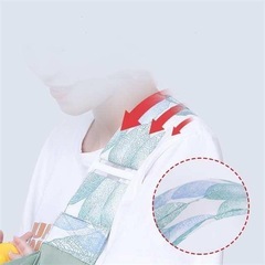 【未使用】新生児から使える方肩 折りたたみ式抱っこ紐 ベビースリングの画像