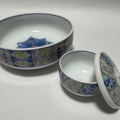 未使用　ノリタケ　盛り鉢　湯呑み×2箱の画像
