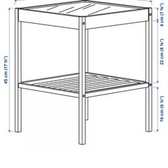IKEA サイドテーブルの画像