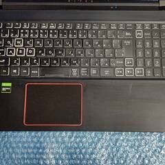 ゲーミングノート Core i7 M.2SSD HDD GTX1660Ti  の画像