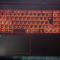 ゲーミングノート Core i7 M.2SSD HDD GTX1660Ti  の画像