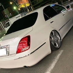 18マジェスタ UZS186ワンオフフルストレートマフラー中間リアセットの画像