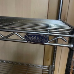 炊飯器ラック　レンジラック　スチールラックの画像