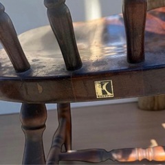 キツツキマークキツツキ椅子チェア飛騨産業の画像