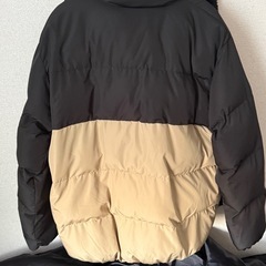 AZUL by MOUSSY ダウンジャケット Mサイズ ブラック/ベージュの画像