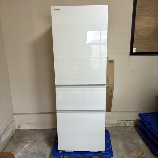 配送設置無料 2024年製　東芝 360L 冷蔵庫 GR-V36SVL(UC)