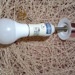 キシマ アバカ ペンダントライト Natural 1灯＋ニトリペンダントライトコットンシェードの画像