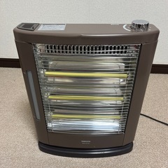 すぐにポカポカ　電気ストーブ　加湿機能（スチーム）付きの画像