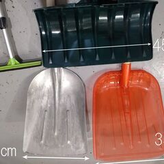 除雪スコップ　雪かき　アルミスコップ　ポリカーボ　シャベル　※別途スノーダンプの画像