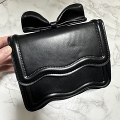 🤍新品　リボン𝟐wayバッグの画像