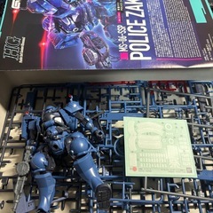 HG GQ 赤いガンダム他2つ　パチ組済　　の画像