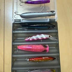 ルアー、ロッド、リール、釣具一式セットの画像