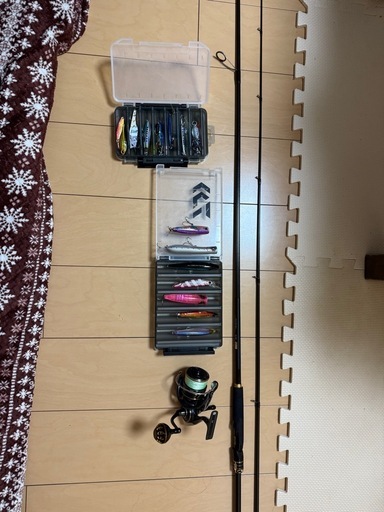 ルアー、ロッド、リール、釣具一式セット