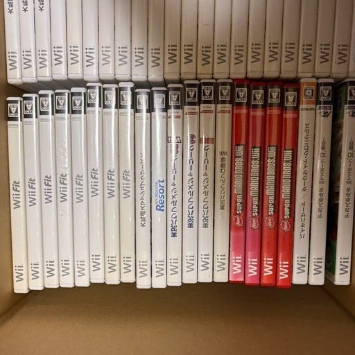 Wiiソフト 57本 購入 Wiiソフト 57本