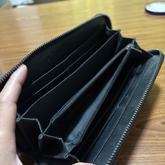 【メンズ】ラウンドファスナー長財布の画像