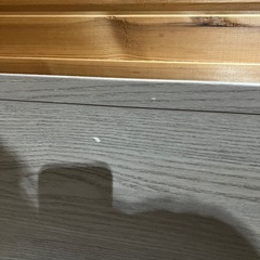 ニトリ　セミダブル　すのこチェストベッドフレーム　グレーウォッシュの画像