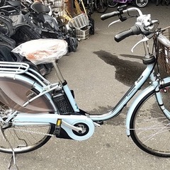 ❗️バッテリー新品キャンペーン❗️試乗🉑新車みたいな⭐️中古電動ママチャリ　ヤマハPASナチュラ　パナソニックビビ　ブリヂストンアシスタの画像