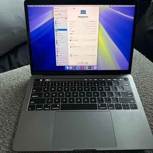 首都圏直接受渡可能！　macbookpro2016  13 Touch Bar  i7 16gb 1TB  4Thunderbolt port