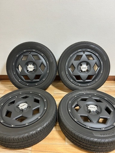 PIAA 15インチホイール　HEX ROAD ハスラー　タフト　　希少