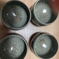 急須とコップの画像