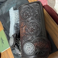 funny 皮財布　新品ですの画像