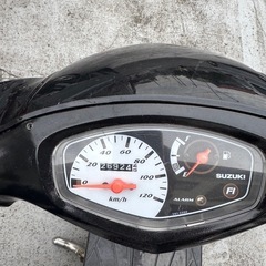 アドレスV125G カスタム　12センチケツアゲの画像