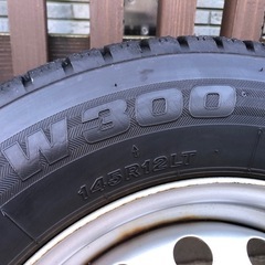 ★145R12LT 6PR★ブリヂストン★W300★の画像