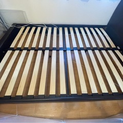 受渡し予定者様決まりました！ありがとうございます💰破格！出品は今週まで！【ダブルベッド/フレーム】即決◎の画像