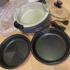 象印　ZOJIRUSHI　グリル鍋　ホットプレート　EP-PU30の画像