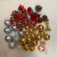 クリスマスツリー90cm★オーナメント付きの画像