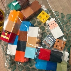 アンパンマンのおもちゃ5点セットの画像