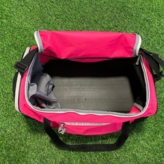 アンダーアーマー ボストンバッグ スポーツバッグ ピンクの画像