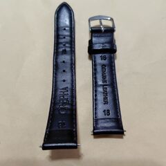 時計ベルト[本革]　18mmの画像