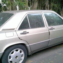 Mベンツ190E-最終型リサイクル―部品取り車―車体―ボデー販売の画像