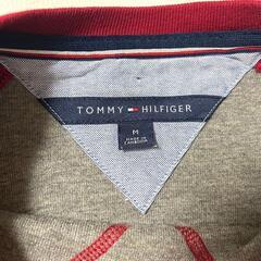 【美品 / トミーヒルフィガー】00s スウェット ラグラン長袖 バイカラー Mの画像