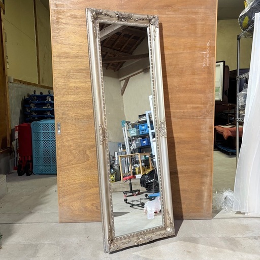 姿見 アンティーク 全身鏡 インテリア 鏡 壁掛け アンティーク