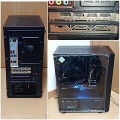 モンハン最高設定対応 極美品 爆速ゲーミングPC Ryzen RX7600XT SSD512GB HDD1TB メモリ32G Win11の画像