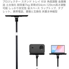 プロジェクタースタンドの画像