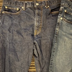 【早め引き取り希望】gu、ユニクロメンズデニム4点セットの画像